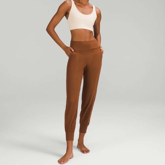 Lululemon Align High-Rise Joggers | Size 6 | Brown Clay - Picture 2 of 13